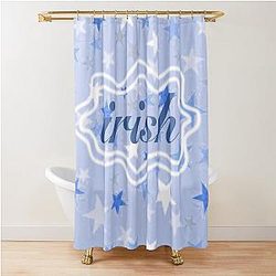 Notre Dame Star Pattern Shower Curtain