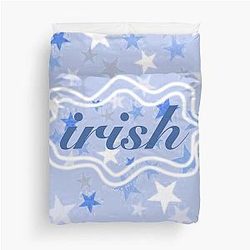 Notre Dame Star Pattern Duvet Cover