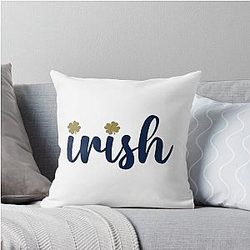 Notre Dame Fighting Irish Throw Pillow