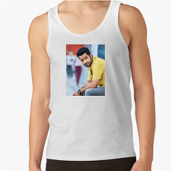 Silver Screen Hero NT Rama Rao Jr Tank Tops