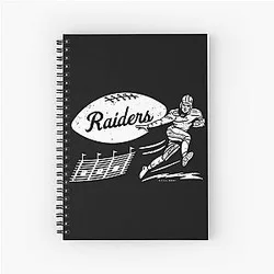 Vintage Oakland Raiders Essential T-Shirt Spiral Notebook