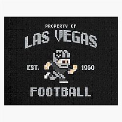 Property of Oakland Raiders Football Puzzle