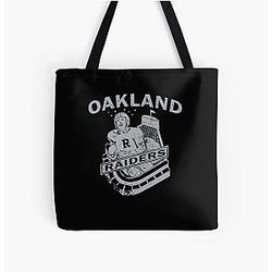 Vintage Oakland Raiders Tote Bag