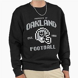 Property of Oakland Raiders Football Sweatshirt
