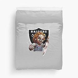 Halloween Oakland Raiders Chucky Duvet