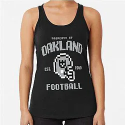 Property of Oakland Raiders Football Tank Top