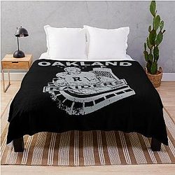 Oakland Raiders Throw Blanket
