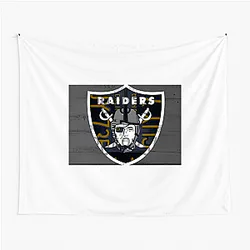 Oakland Raiders Signature Oakland Raiders Tapestries