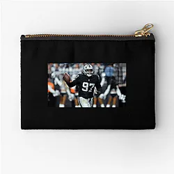 Oakland Raiders Merch Oakland Raiders Zipper Pouches