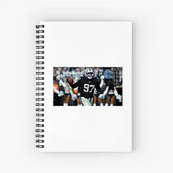 Oakland Raiders Merch Oakland Raiders Notebook