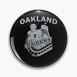 Vintage Oakland Raiders Pin