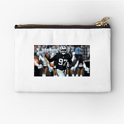 Oakland Raiders Merch Oakland Raiders Zipper Pouches