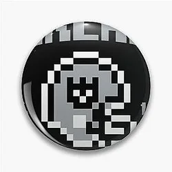 Property of Oakland Raiders Football Pin