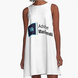 Adobe Wan Kenobi A-Line Dress