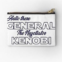 General Obi-Wan Kenobi Zipper Pouch