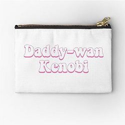 Daddy Want Kenobi Zipper Pouch