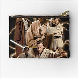 Obi Wan Kenobi Space Jesus Retro Collage Pouch