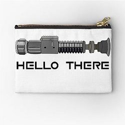 Hello General Kenobi Zipper Pouch