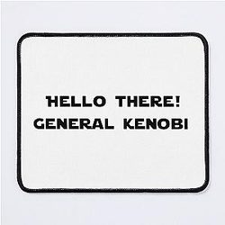 General Kenobi Mouse Pad