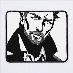 Black White Modern Mouse Pad