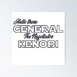 General Obi-Wan Kenobi Poster