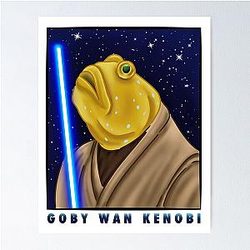 Goby Wan Kenobi Poster