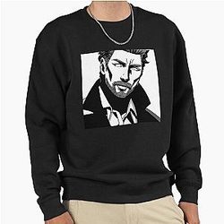 Black White Modern Kenobi Pullover Sweatshirt