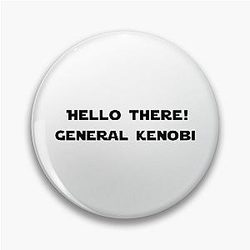 General Kenobi Pin