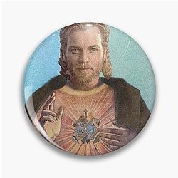 Obi Wan Kenobi Jesus Christ Pin