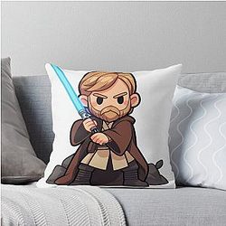 Obi-Wan Kenobi Throw Pillow