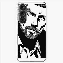 Black and White Modern Samsung Galaxy Soft Case