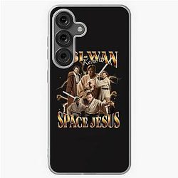 Obi Wan Kenobi Space Jesus Retro Galaxy Case