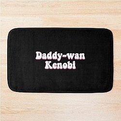 Daddy Want Kenobi Bath Mat