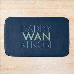 Daddy Wan Kenobi Bath Mat