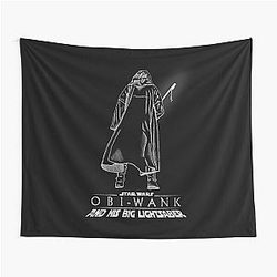 Funny Obi-Wan Kenobi Parody Tapestry