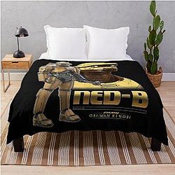 Star Wars Obi-Wan Kenobi Character Throw Blanket