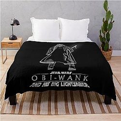 Unwearable Funny Obi-Wan Kenobi Parody Blanket