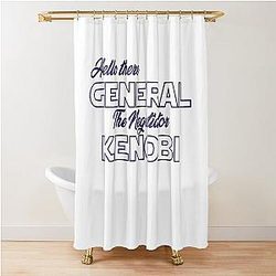 General Obi Wan Kenobi Shower Curtain