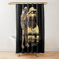 Star Wars Obi-Wan Kenobi Character Shower Curtain