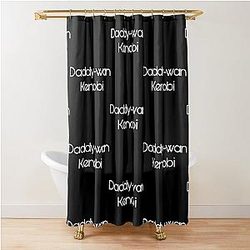Daddy Kenobi Shower Curtain