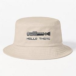 Hello There General Kenobi Lightsaber Bucket Hat