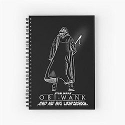 Unwearable Funny Obi-Wan Kenobi Spiral Notebook
