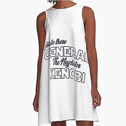 Obi Wan Kenobi A-Line Dress