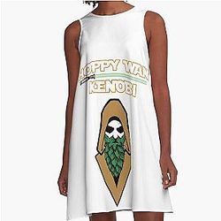 Wan Kenobi A-Line Dress