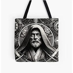 Obi-Wan Kenobi Over Print Tote Bag