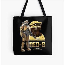 Star Wars Obi-Wan Kenobi Character All Over Print Tote Bag