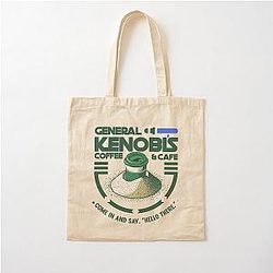 General Kenobi's Coffee - Come in and say Hello Cotton Tote Bag