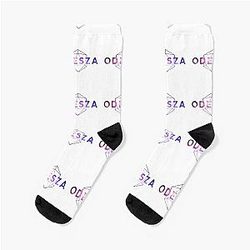 Odesza Purple Galaxy Socks