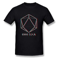A Ich Men's Odesza Say My Name Logo Black T Shirt Size L