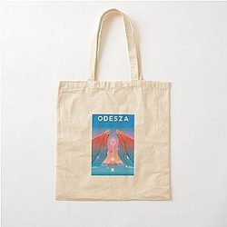 odesza concert cotton tote bag
